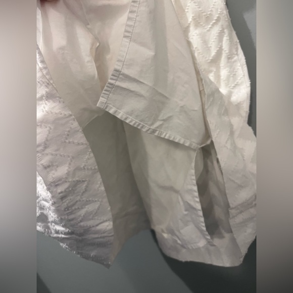 Vineyard Vines 🌸 White Chevron Jacquard Dress • size 4 - Picture 10 of 13